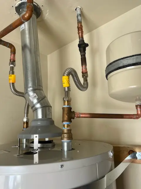 Water heater installation and plumbing repair in River District
